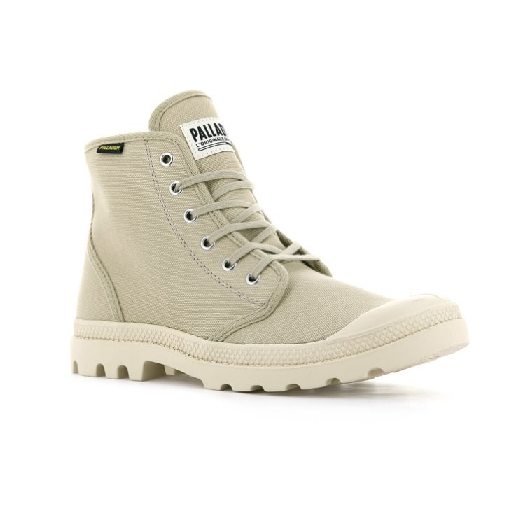 Baskets Palladium Pampa Hi Originale High Tops Femme Vert Clair | FR YDS871V